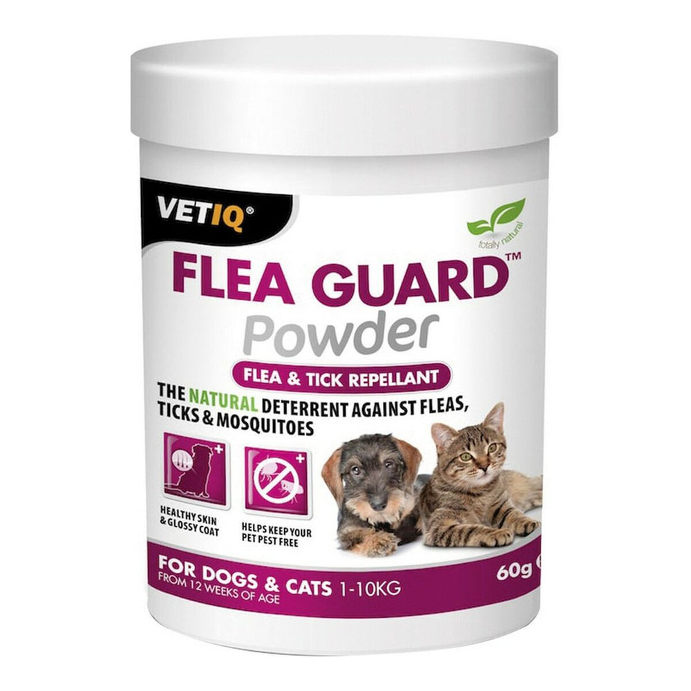 Mot parasiter Planet Line Flea Guard Powder Katter Hund