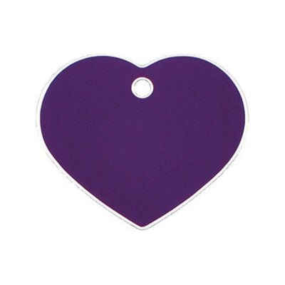 Identifikationsbricka för halsband Imarc Heart Lila