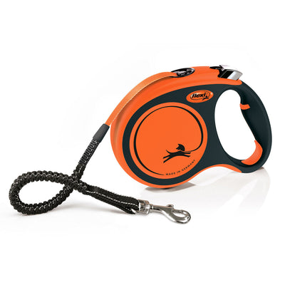 DoHundkoppel Flexi XTREME 5 m Orange Storlek L