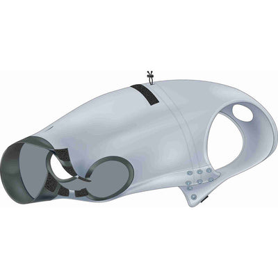 Kroppsskydd för hundar Trixie Grå S