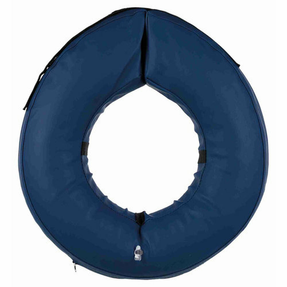 Skyddskrage för hund Trixie Blå Uppblåsbar (40-45 cm)