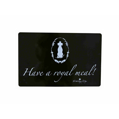 Bordsduk Trixie Have a royal meal Svart Plast 44 × 28 cm