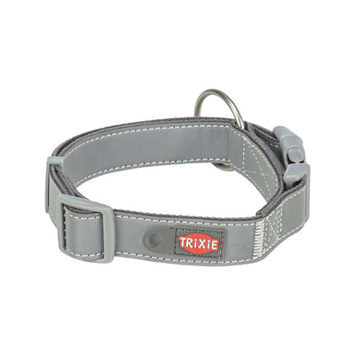 Hundhalsband Trixie Premium Reflect Graphite M/L