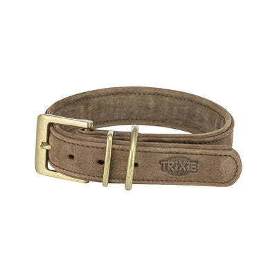 Hundhalsband Trixie Pure Brown SM 31-37 cm