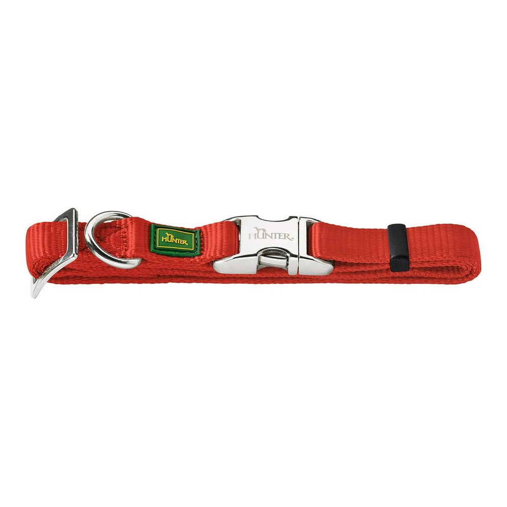 Hundhalsband Hunter Alu-Strong Röd Storlek S (30-45 cm)