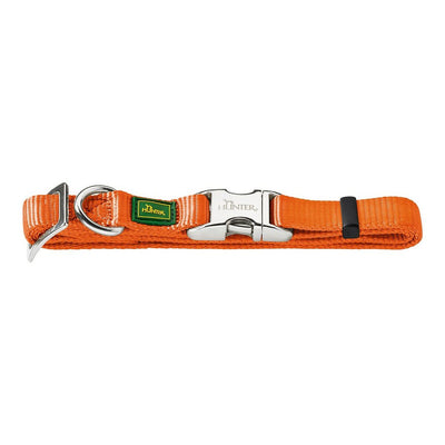 Hundhalsband Hunter Alu-Strong Orange Storlek L (45-65 cm)