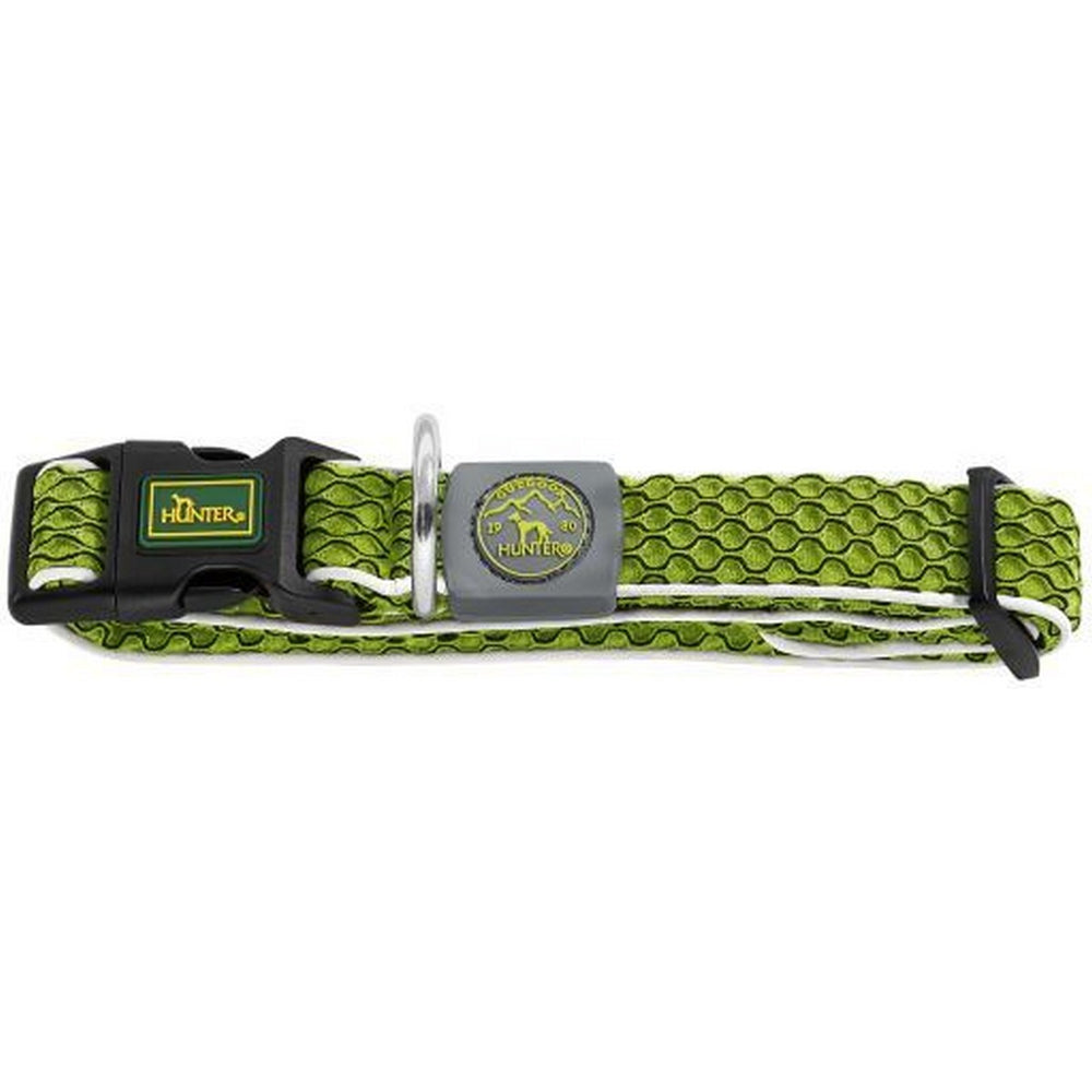 Hundhalsband Hunter Vario Plus Trådar Storlek L Lime (40-60 cm)