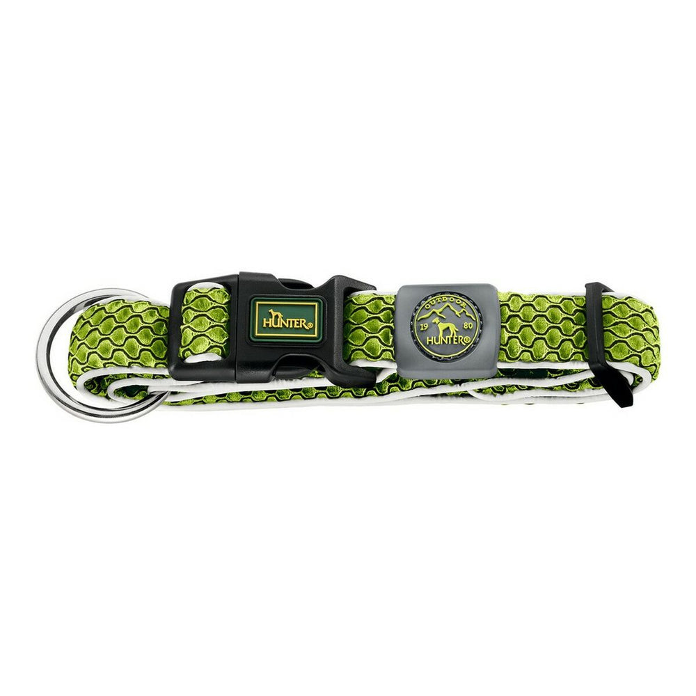 Hundhalsband Hunter Plus Tråd Storlek XL Lime (45-70 cm)