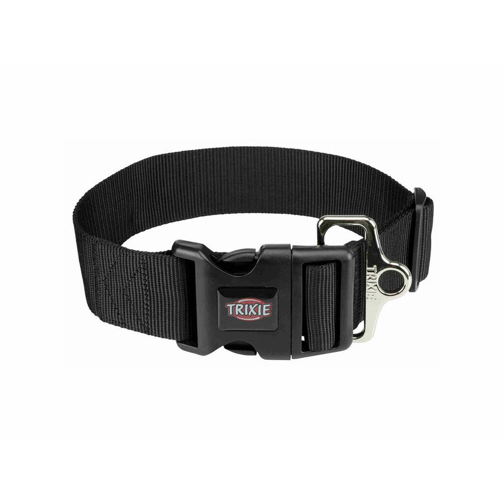 Hundhalsband Trixie New Premium Svart M/L 40-60 cm