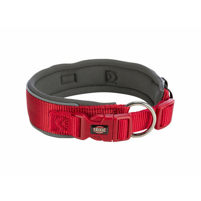 Hundhalsband Trixie Premium Röd Grafit S/M 33-42 cm