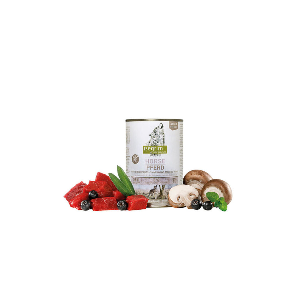 Våt mat Isegrim Häst 400 gr