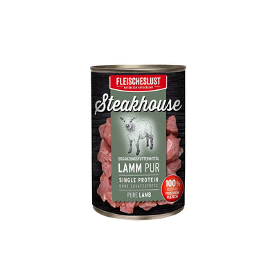 Våt mat Fleischeslust Pure 800 gr Lamm