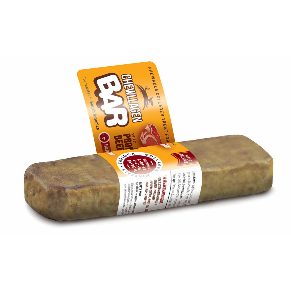 Våt mat Chewllagen CAJA CHEWLLAGEN BAR TERNERA M 12.7CM  (24PCS)  
**Output:** BAR TERNERA M 12.7CM Kalvkött