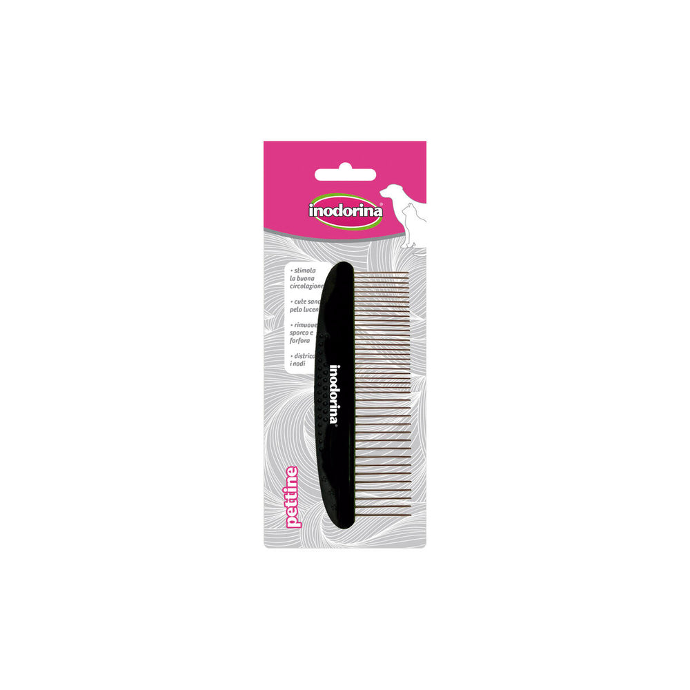 Loppkam Inodorina Svart Plast