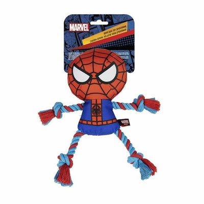 Hundleksak Spider-Man Röd 8,0 x 13,0 x 26,0 cm (4 enheter)