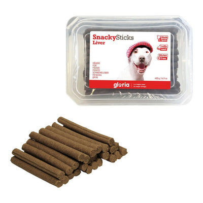 Hundgodis Gloria Snackys Sticks Kött Lever