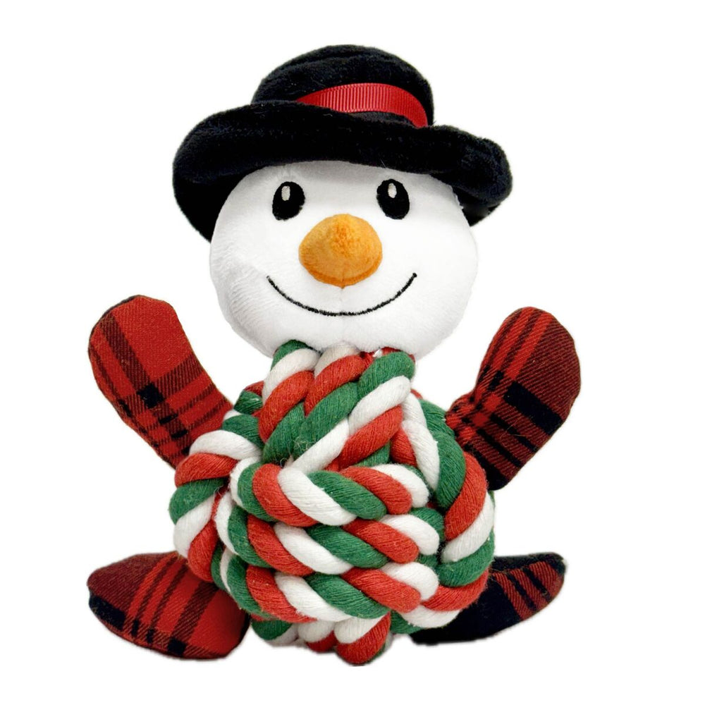 Mjuk leksak för hundar Gloria XMAS FROSTY Vit