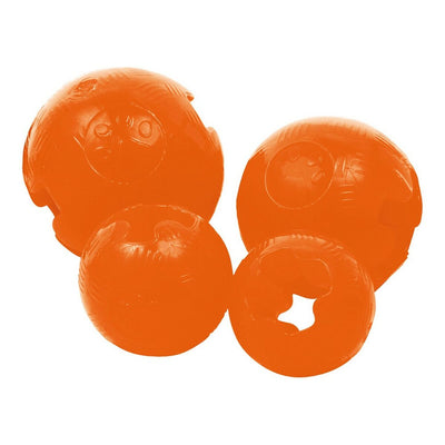 Boll till husdjur Gloria Orange 6.5cm Boll