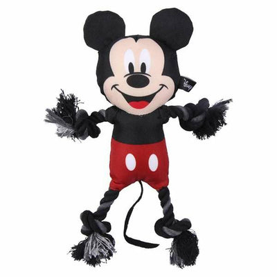Hundleksak Mickey Mouse Svart 15,0 x 6,0 x 28,0 cm Plast