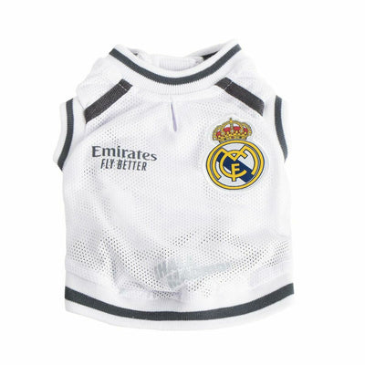 Hundtröja Real Madrid CF Vit XS