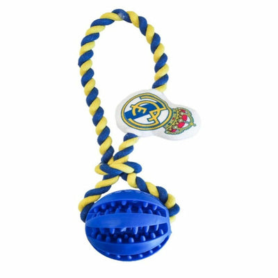 Hundleksak Real Madrid C.F. Blå 10 x 30 x 7 cm